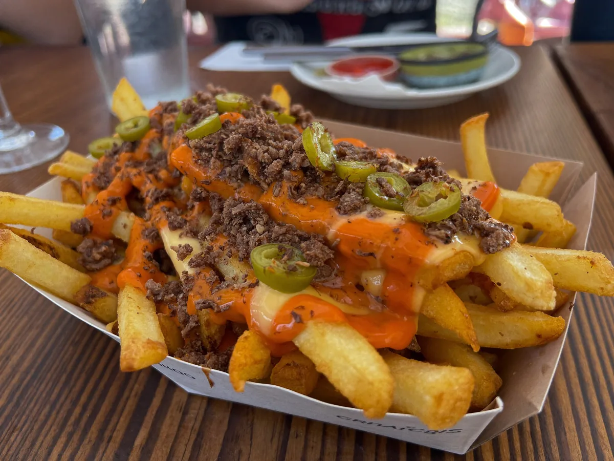 Loaded fries van I Love Smash Burger