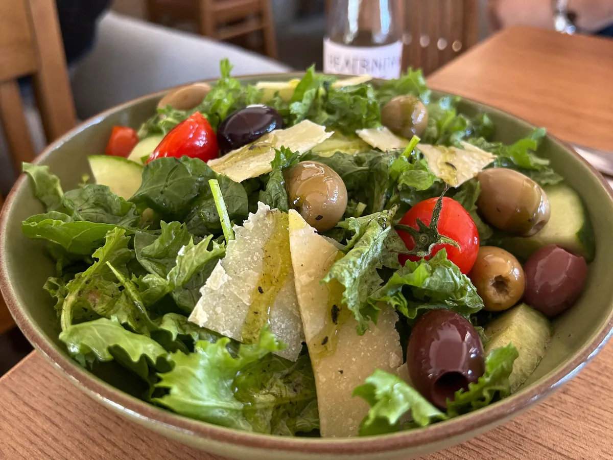 Verse salade van Pizzeria 786