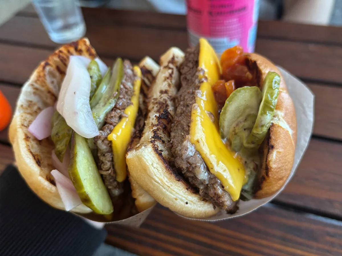Smash burger van I Love Smash Burger