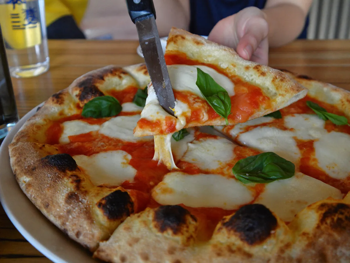 Pizza margherita van Pizzeria 786